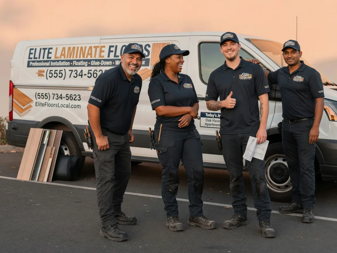 Laminate flooring installation company in Hannah, ND